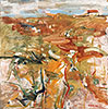 The top sheepfold, 2004, oil on canvas, 70 x 70 cm