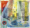 Zbucium 16, 2005, pânză, tehnică mixtă, 75 x 80 cm