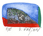 Ballads 13, 2007, watercolor, 4 × 5 cm