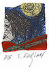 Ballads 12, 2007, watercolor, 7 × 5 cm
