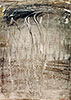 Amprentă în timp 1, 1996, acuarelă, 69 x 49 cm