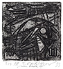 Железная дорога 8, 1999, гравюра, 15 × 15 см