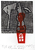 Calea ferată 6, 1999, gravură, 21 × 19 cm