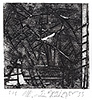 Железная дорога 2, 1999, гравюра, 15 × 15 см