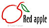 Red apple – logo
